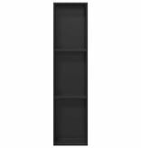 VidaXL Douche Niche Zwart 90 x 20 x 9.5 cm Roestvrij staal