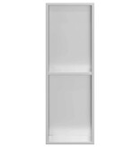 VidaXL Douche Niche Zilver 60 x 20 x 9.5 cm Roestvrij staal