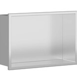 VidaXL Douche Niche Zilver 30 x 20 x 9.5 cm Roestvrij staal