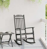 VidaXL Schommelstoel Zwart 65 x 84 x 114 cm Polyetheen