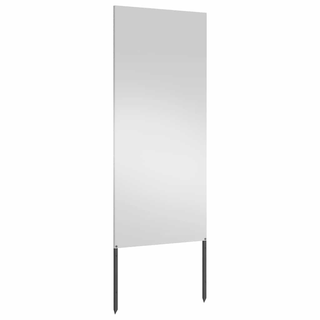 VidaXL Tuin Privacy Screen Zilver 50 x 140 cm Gegalvaniseerd staal