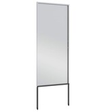 VidaXL Tuin Privacy Screen Zilver 50 x 140 cm Gegalvaniseerd staal