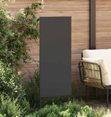 VidaXL Tuin Privacy Screen Zwart 50 x 140 cm Koudgewalst staal