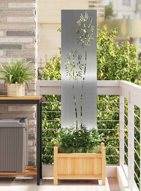 VidaXL Tuin Privacy Screen Zilver 32 x 140 cm Gegalvaniseerd staal