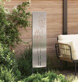 VidaXL Tuin Privacy Screen Zilver 32 x 140 cm Gegalvaniseerd staal