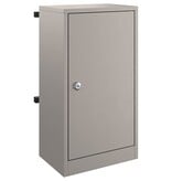 VidaXL Brievenbus Roestig 30 x 23 x 55 cm Cortenstaal