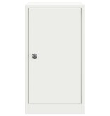 VidaXL Brievenbus Wit 30 x 23 x 55 cm Staal