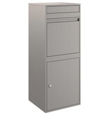 VidaXL Pakket inwerp box Roestig 41 x 38 x 103 cm Cortenstaal