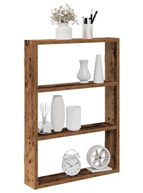 VidaXL Wandschap 43x9x60 cm bewerkt hout oud houtkleurig