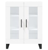 VidaXL Dressoir 69,5x34x90 cm bewerkt hout wit