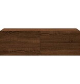 VidaXL Tv-wandmeubel 100x30x30 cm bewerkt hout bruin eikenkleur