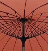 VidaXL Parasol met aluminium paal 270 cm terracottakleurig
