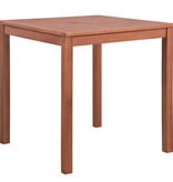 VidaXL Tuinstafel Bruin 80 x 80 x 74 cm Massief acaciahout