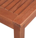 VidaXL Tuinstafel Bruin 80 x 80 x 74 cm Massief acaciahout