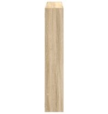 VidaXL Wandschap kubus 7 vakken bewerkt hout sonoma eikenkleurig
