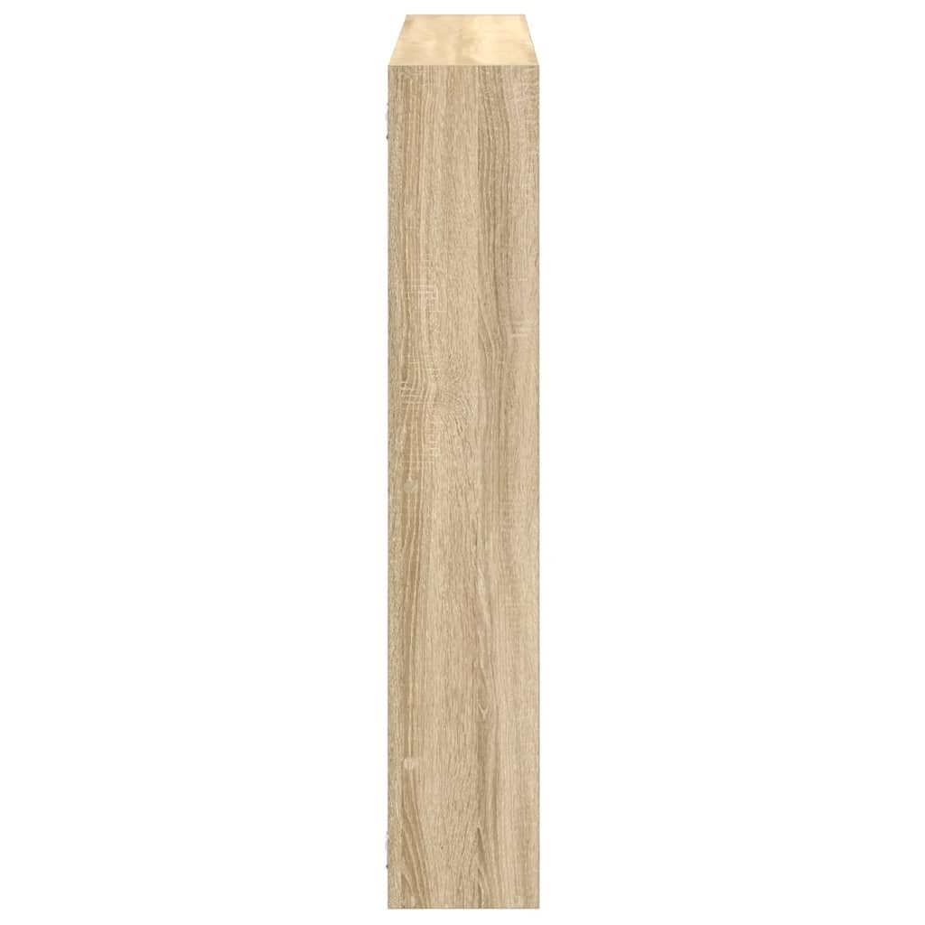 VidaXL Wandschap kubus 7 vakken bewerkt hout sonoma eikenkleurig