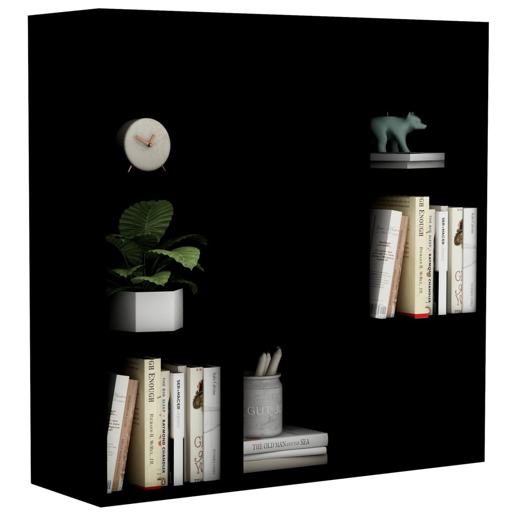 VidaXL Boekenkast 98x29x97,5 cm bewerkt hout zwart