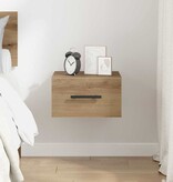 VidaXL Nachtkastje artisanaal eikenkleurig 35 x 35 x 20 cm
