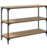 VidaXL Boekenkast artisanaal eikenkleurig 40 x 33 x 70.5 cm