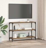 VidaXL Boekenkast Oud hout 40 x 33 x 70.5 cm Bewerkt hout