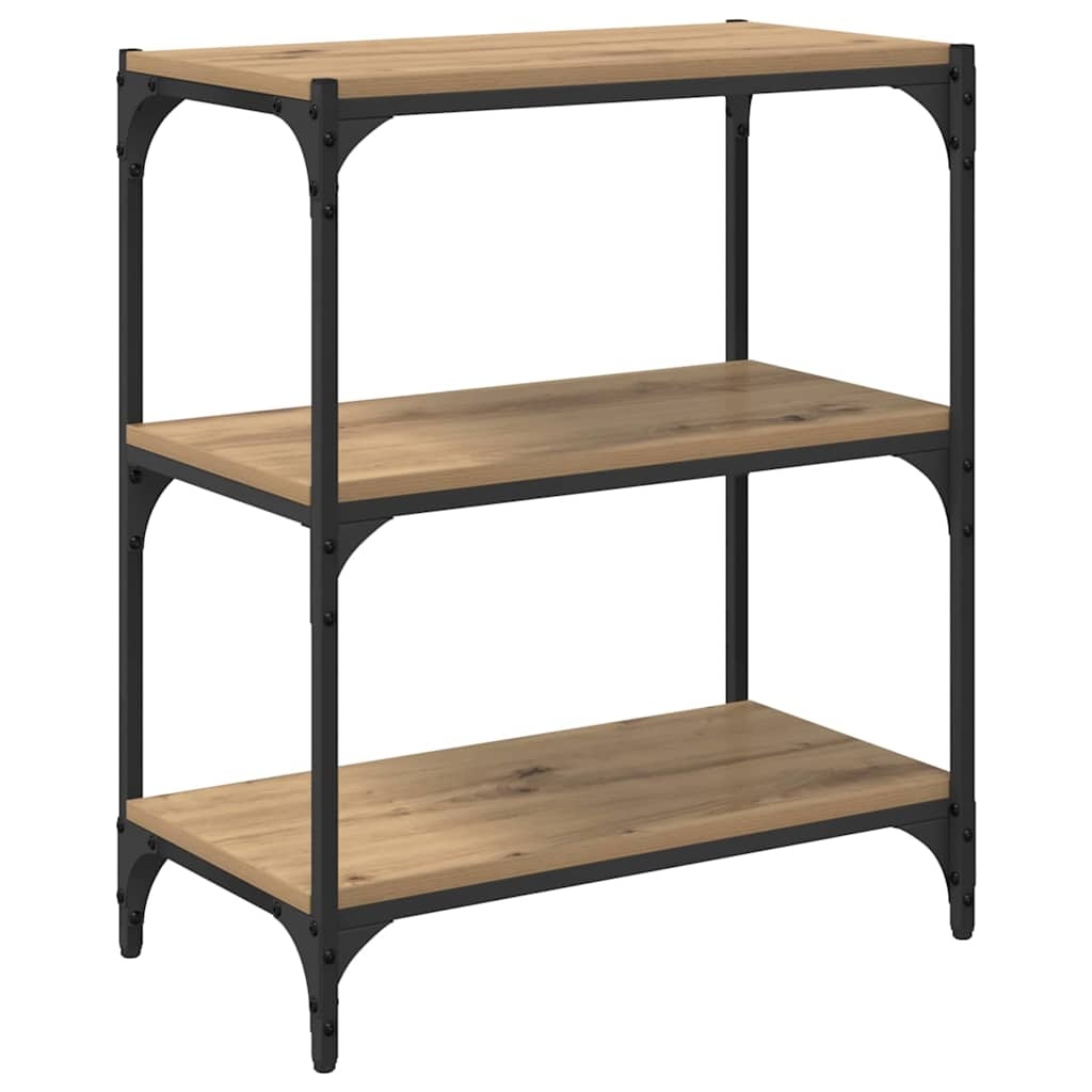 VidaXL Boekenkast artisanaal eikenkleurig 40 x 33 x 70.5 cm