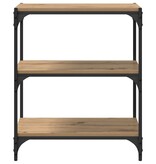 VidaXL Boekenkast artisanaal eikenkleurig 40 x 33 x 70.5 cm