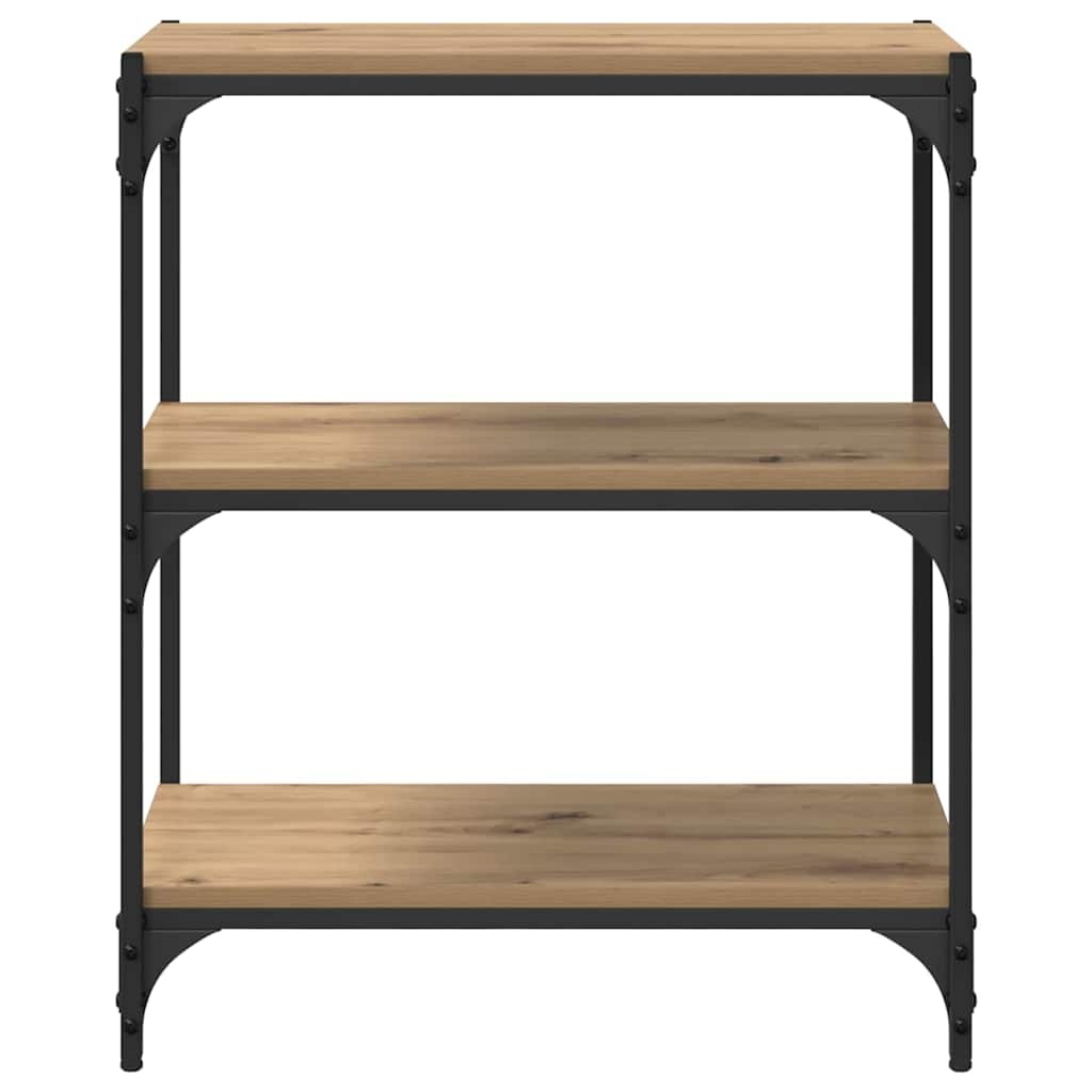 VidaXL Boekenkast artisanaal eikenkleurig 40 x 33 x 70.5 cm