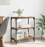 VidaXL Boekenkast Oud hout 40 x 33 x 70.5 cm Bewerkt hout