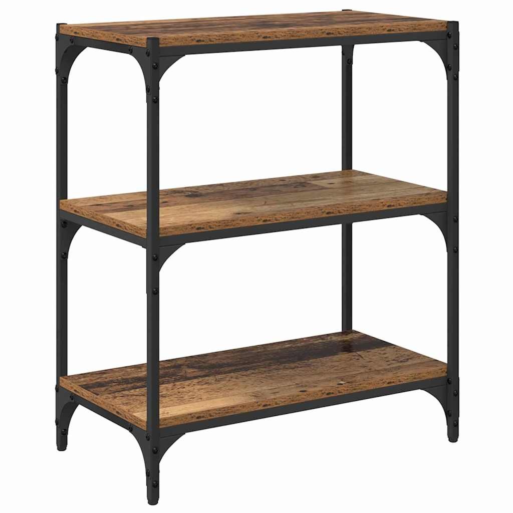 VidaXL Boekenkast Oud hout 40 x 33 x 70.5 cm Bewerkt hout