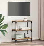 VidaXL Boekenkast Oud hout 40 x 33 x 70.5 cm Bewerkt hout