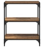 VidaXL Boekenkast Oud hout 40 x 33 x 70.5 cm Bewerkt hout
