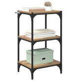 VidaXL Boekenkast artisanaal eikenkleurig 40 x 33 x 70.5 cm