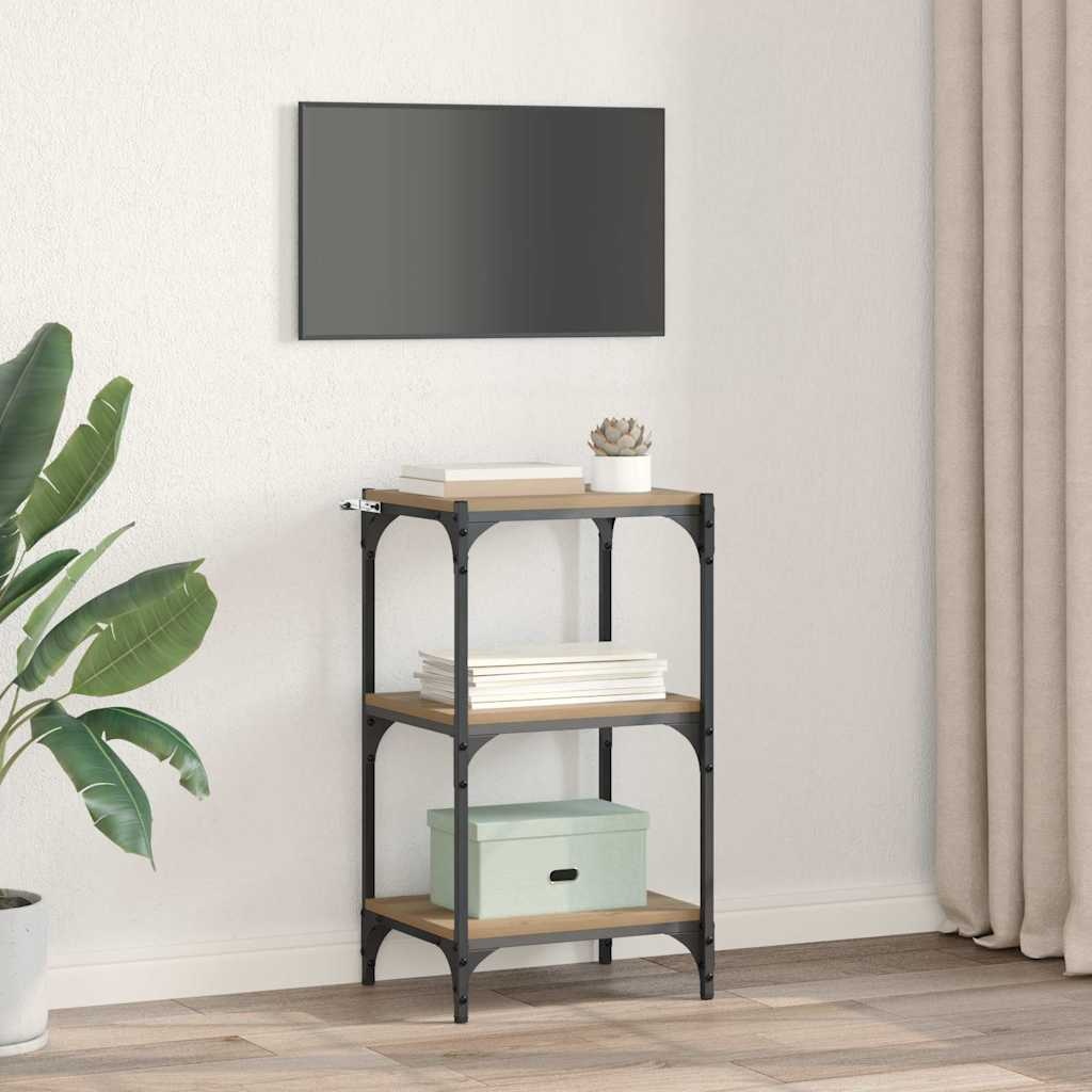 VidaXL Boekenkast artisanaal eikenkleurig 40 x 33 x 70.5 cm