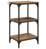 VidaXL Boekenkast Oud hout 40 x 33 x 70.5 cm Bewerkt hout