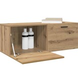 VidaXL Wandkast artisanaal eikenkleurig 100 x 36.5 x 35 cm