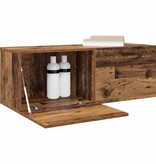 VidaXL Wandkast Oud hout 100 x 36.5 x 35 cm Bewerkt hout