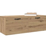 VidaXL Wandkast artisanaal eikenkleurig 100 x 36.5 x 35 cm