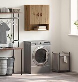 VidaXL Wandkast artisanaal eikenkleurig 60 x 31 x 70 cm Bewerkt hout