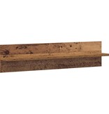 VidaXL Wandplanken 2 pcs Oud hout 80 x 11,5 x 18 cm Bewerkt hout