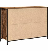 VidaXL Dressoir Oud hout 100 x 35 x 70 cm Bewerkt hout