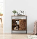 VidaXL Dressoir Oud hout 69 x 35 x 80 cm Bewerkt hout