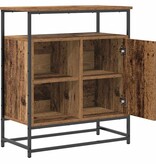 VidaXL Dressoir Oud hout 69 x 35 x 80 cm Bewerkt hout