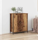 VidaXL Dressoir Oud hout 70 x 30 x 80 cm Bewerkt hout