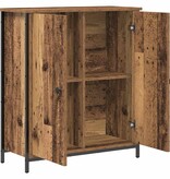 VidaXL Dressoir Oud hout 70 x 30 x 80 cm Bewerkt hout