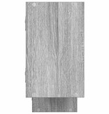 VidaXL Wandschap kubus 5 vakken bewerkt hout grijs sonoma eikenkleurig