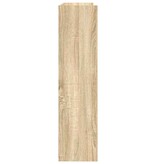 VidaXL Schoenenrek 80x25x100 cm bewerkt hout sonoma eikenkleurig