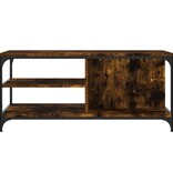 VidaXL Salontafel 100x50x45 cm bewerkt hout gerookt eikenkleurig