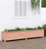 VidaXL Plantenbak verhoogd 199,5x40x39 cm massief douglashout