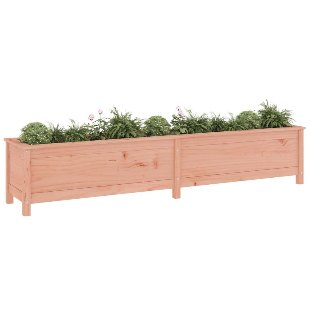 VidaXL Plantenbak verhoogd 199,5x40x39 cm massief douglashout