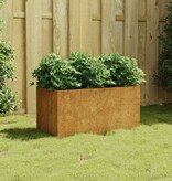 VidaXL Plantenbak 80x40x40 cm cortenstaal